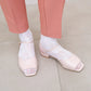 【新品預訂】日本製 Launa Lea 漆皮露趾涼鞋(624)(淺粉色E / L Pink E)