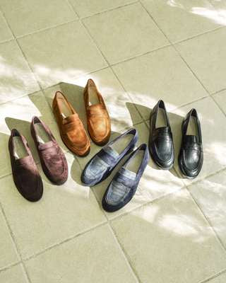 【新品現貨】日本製 Launa Lea 麂皮材質軟質便士樂福鞋 (613)(Camel S/ 駝色S)