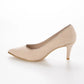 【新品預訂】日本製 Launa Lea Rich 7cm Gold Line高跟鞋 (80001F) (粉杏色 Z / Pink Beige Z)
