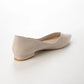 日本製 Launa lea 側切平跟高跟鞋 (492) ( 淺杏色／L Beige S )