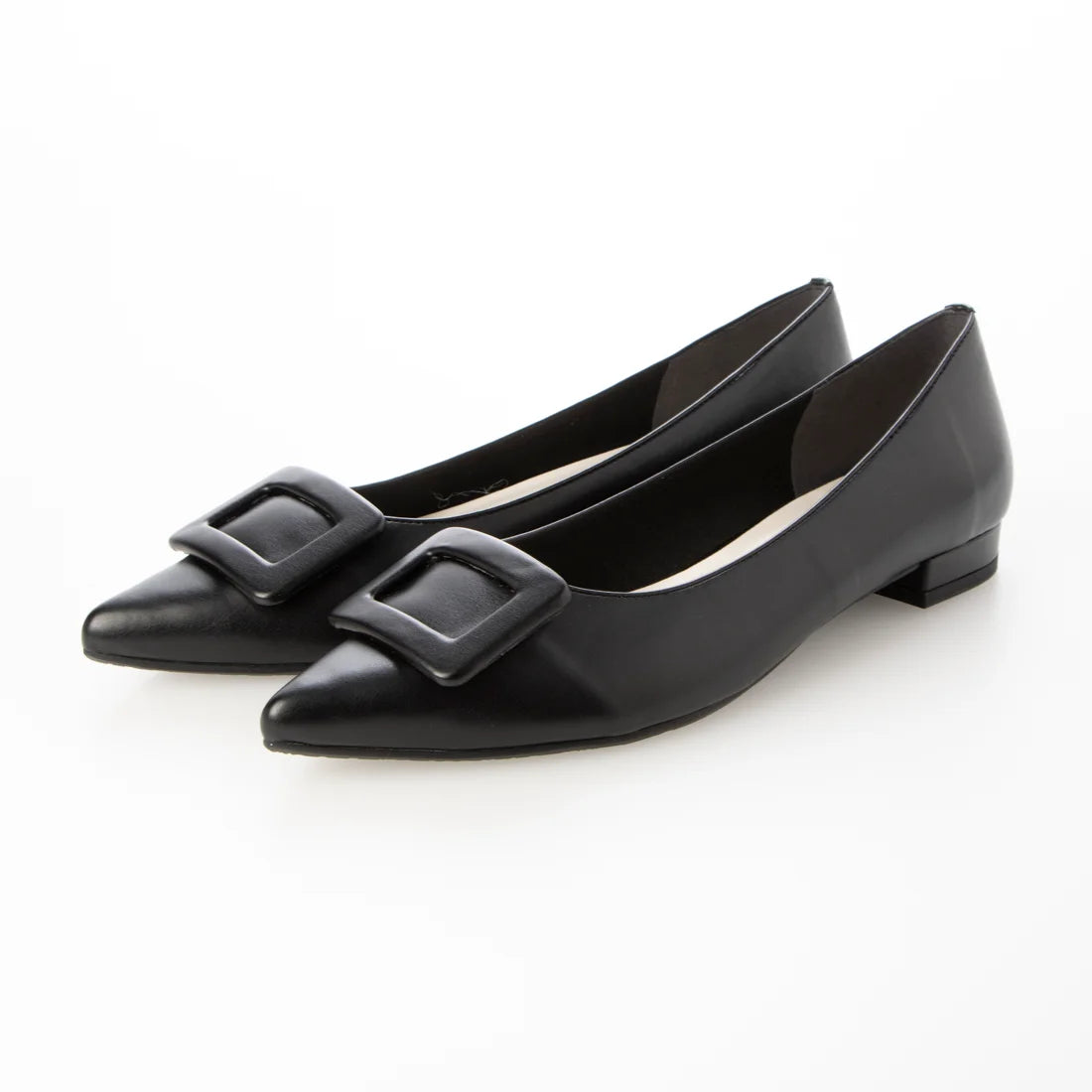 日本製 Launa lea 扣尖頭高跟鞋 (459A) (黑色/ Black)
