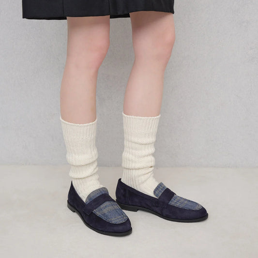 【新品現貨】日本製 Launa Lea軟質便士樂福鞋 (613)(Navy Z/C / 海軍藍Z/C)