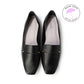日本製 Launa lea Rainy Day 方頭柔軟晴雨樂福鞋 (R9020)  (黑色/ Black)