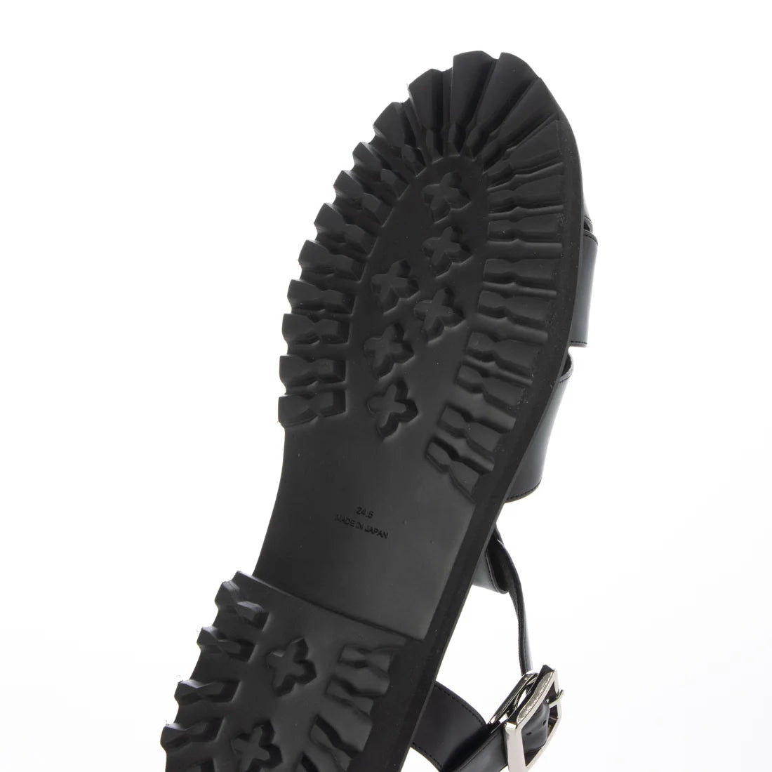 【新品預訂】日本製 Lauf Oletta T型帶3cm厚底涼鞋 (LP148 Black)(黑色)