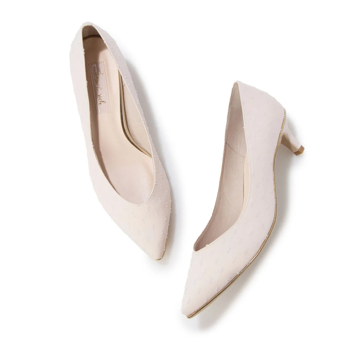 【新品預訂】日本製 Launa Lea Rich 5cm Gold Line高跟鞋 (80009F) (粉色Z / Pink Z)