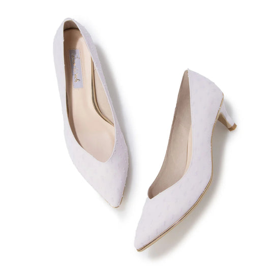 【新品預訂】日本製 Launa Lea Rich 5cm Gold Line高跟鞋 (80009F) (薰衣草Z / Lavender Z)
