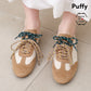 【新品預訂】日本製 Lauf Oletta 雙色混搭鞋帶輕盈運動鞋(LP147 BEIGE-S/C) (杏色)