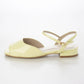 【新品預訂】日本製 Launa Lea 漆皮露趾涼鞋(624)(黃色E / Yellow E)