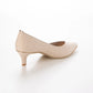 【新品預訂】日本製 Launa Lea Rich 5cm Gold Line高跟鞋 (80009F) (粉杏色Z / Pink Beige Z)