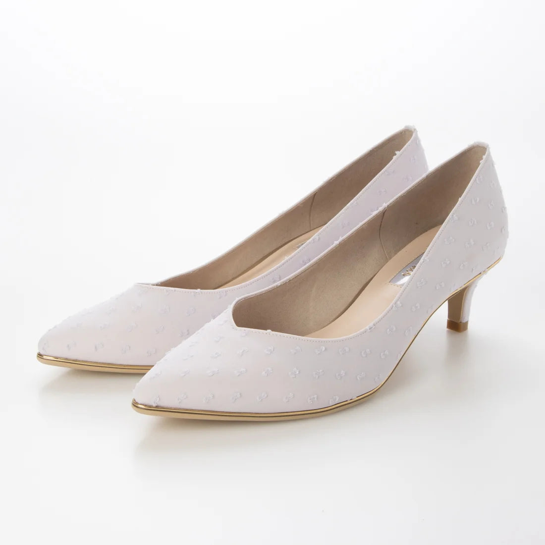 【新品預訂】日本製 Launa Lea Rich 5cm Gold Line高跟鞋 (80009F) (薰衣草Z / Lavender Z)