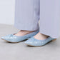 【新品預訂】日本製 Launa lea 閃耀亮片尖頭芭蕾鞋 ( B4601A ) (淺藍色 Z / L Blue Z )