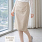 【新品預訂】日本製 Launa lea 尖頭蝴蝶結絨毛平底鞋（615）(淺藍色 S / L Blue S)