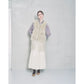 【新品預訂】日本製Emma Francis 真皮防潑水3cm踭絨面芭蕾舞鞋（炭灰色）(3001c-L S155) Charcoal Grey