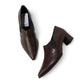 【新品預訂】日本製 Lauf Oletta [All Weather] 全天候 5cm跟 防水尖頭包覆感高跟鞋（LRP152 dbrown) (深啡色)