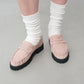 【新品預訂】Launa lea 厚底褶皺樂福鞋(S155) (粉色 S/ Pink S)