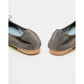 日本製【珍珠色調防水】Emma Francis 真皮 尖頭平底芭蕾舞鞋(01b-L S154)(Dark Grey leather suede) （ダークグレー レザースエード）