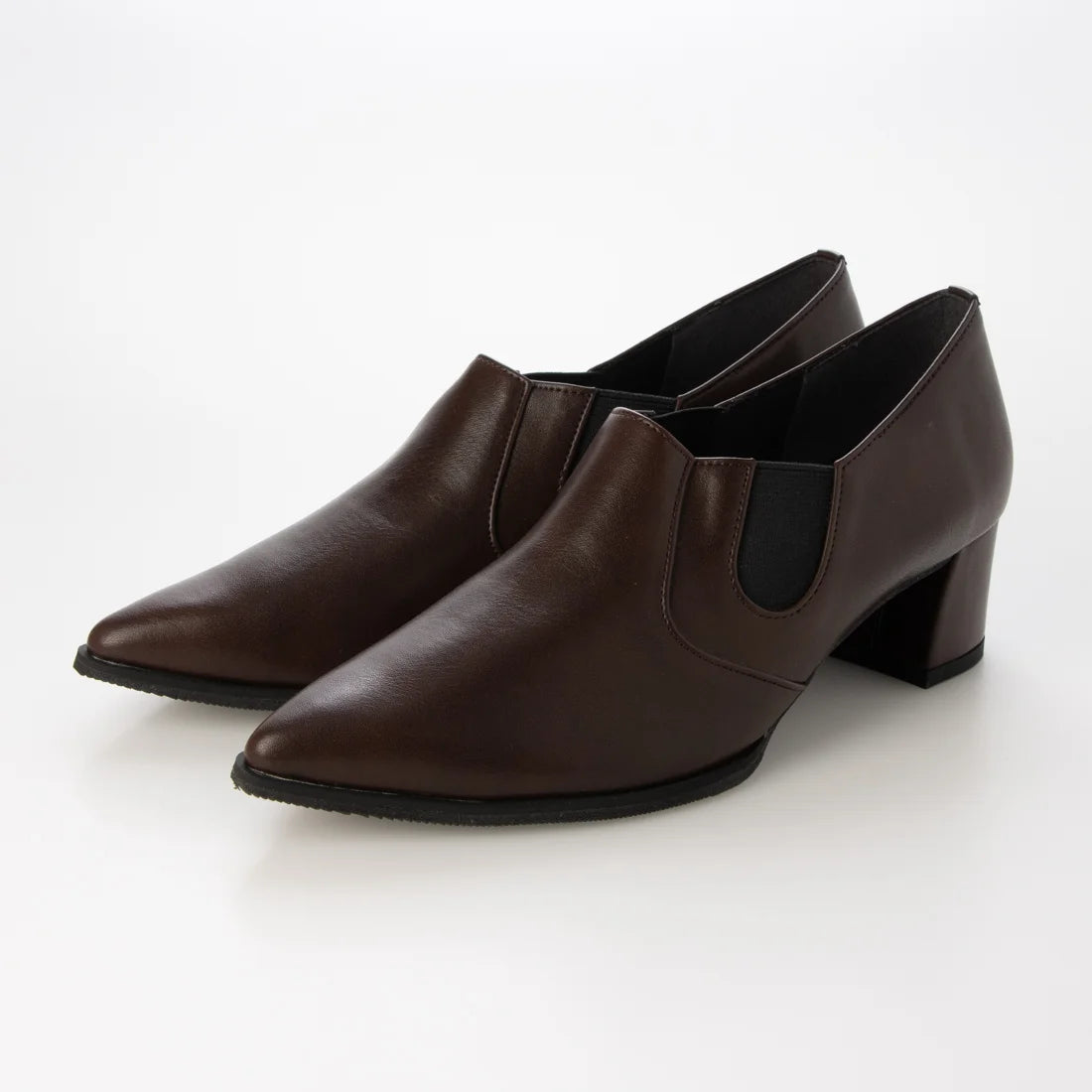 【新品預訂】日本製 Lauf Oletta [All Weather] 全天候 5cm跟 防水尖頭包覆感高跟鞋（LRP152 dbrown) (深啡色)