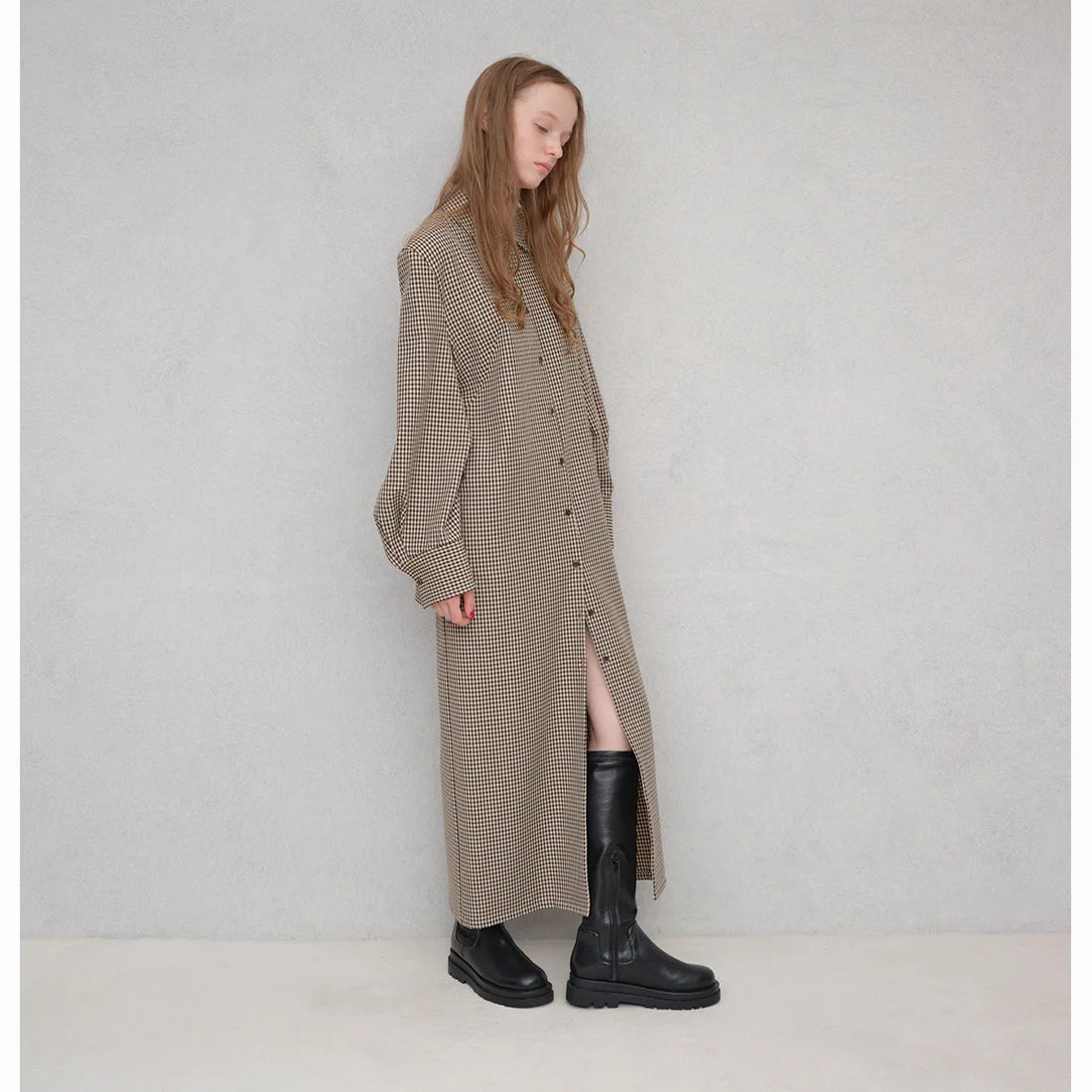 【新品現貨】 Launa Lea  4.5cm踭厚底伸縮長靴 (S123)(黑色 / Black)