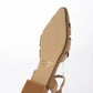 【新品預訂】日本製 Lauf Oletta 尖頭記憶棉鞋墊廓爾喀涼鞋 (LH123 Beige-S)(杏色）