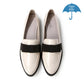 【新品預訂】日本製 Launa lea Rainy Day 寛帶晴雨樂福鞋 (R9021)  (象牙色/ Ivory E)