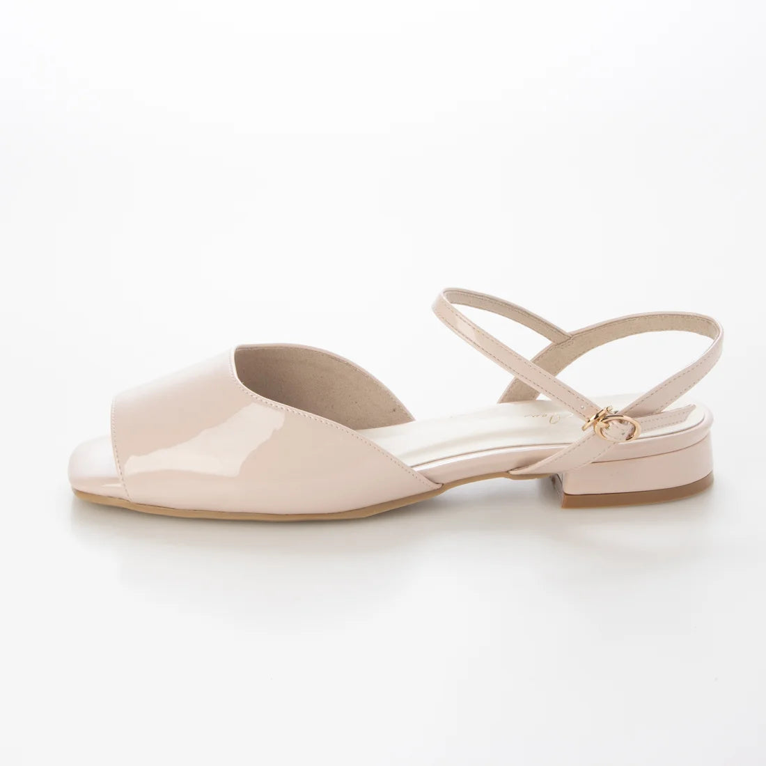 【新品預訂】日本製 Launa Lea 漆皮露趾涼鞋(624)(淺粉色E / L Pink E)