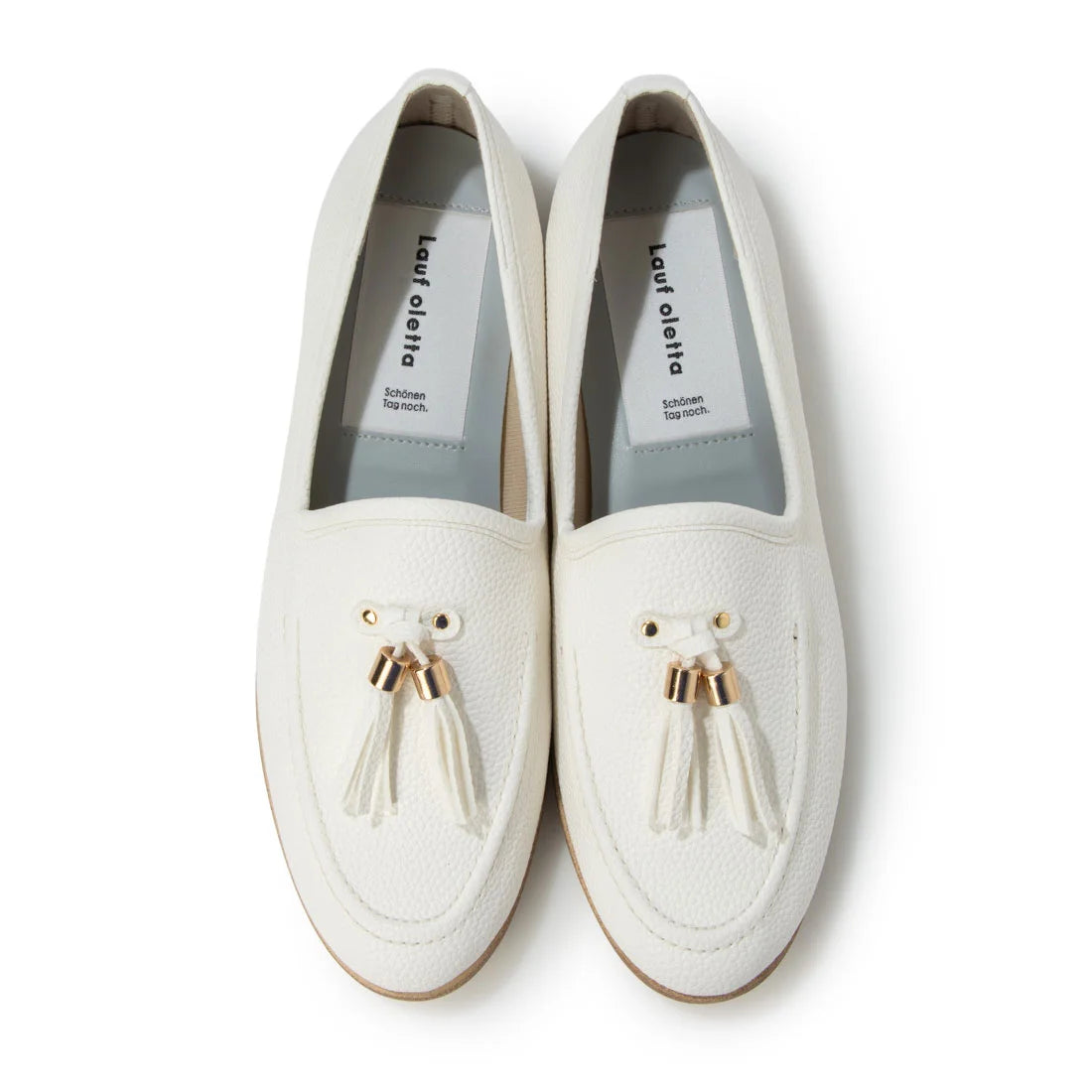 【新品預訂】日本製 Lauf Oletta [All Weather] 軟流蘇樂福鞋（LRP145 WHITE) (白色)