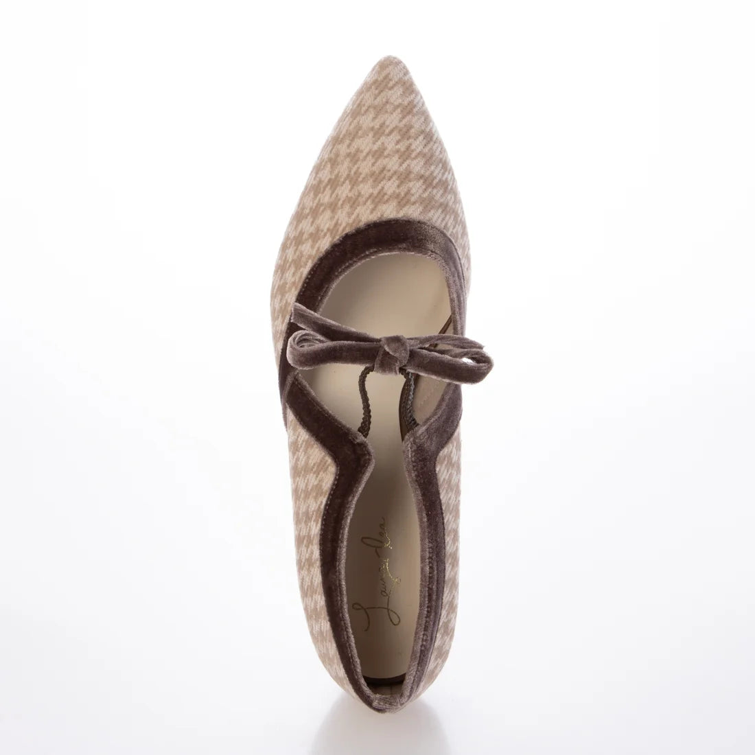 【新品預訂】日本製 Launa Lea 6cm蝴蝶結瑪莉珍高跟鞋(577)  (杏色 Z/C / Beige Z/C)