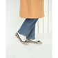 日本製【珍珠色調防水】Emma Francis 真皮 圓頭平底芭蕾舞鞋(02b-L P371)(Python pattern leather smooth)（パイソン柄 レザースムース）