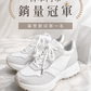 【現貨優惠】日本潮牌Lucida 灰色 Phobos 閃爍微粒拼接設計厚底運動鞋 ( 4166 GRY )