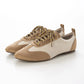 【新品預訂】日本製 Lauf Oletta 雙色混搭鞋帶輕盈運動鞋(LP147 BEIGE-S/C) (杏色)