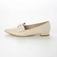 【新品預訂】日本製 Launa lea 尖頭蝴蝶結平底鞋（615）(象牙白 /  Ivory)