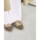 【新品預訂】日本製 Emma Francis 蝴蝶結繫帶芭蕾舞鞋（豹紋）(09i-ST 328)Leopard