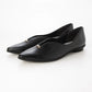 【新品預訂】日本製 Lauf Oletta  [All Weather] 全天候 蝴蝶剪裁小金屬扣平底鞋（LRP154 BLACK）(黑色)