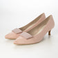 【新品預訂】日本製 Launa Lea 5cm方扣尖頭高跟鞋 (573) (淺粉S / L Pink S)