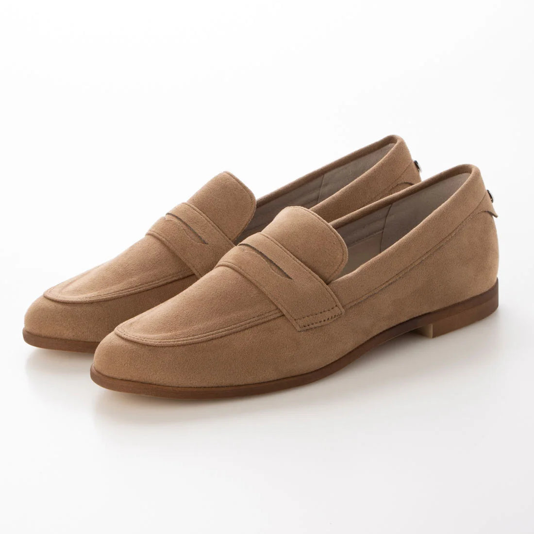 【新品預訂】日本製 Lauf Oletta    柔軟絨布樂福鞋(LH104A BEIGE-S) (杏色)