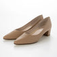 【新品預訂】日本製 Lauf Oletta {ALL-WEATHER} 4.5cm踭防水尖頭高跟鞋（LRH125 Beige) (杏色)