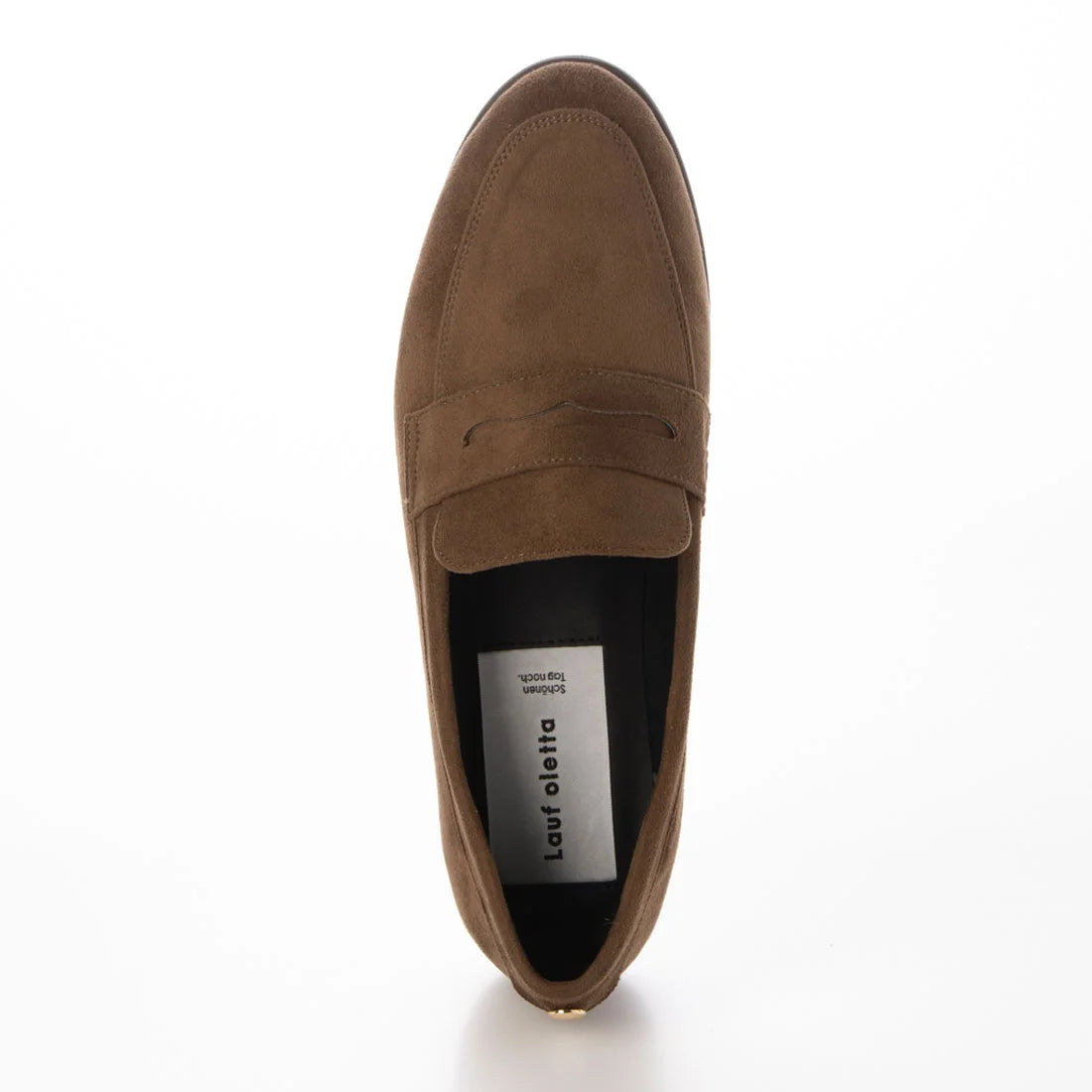【新品預訂】日本製 Lauf Oletta 柔軟絨布樂福鞋(LH104A BROWN-S) (棕色)