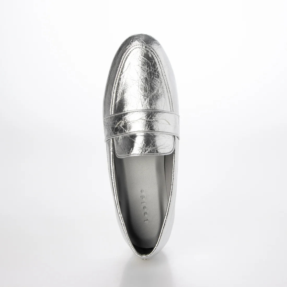 【新品預訂】日本製 潮牌Lucida 防水 銀色 Alasia 基本款平底樂福鞋 (LC-104 SLV )