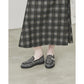 【新品預訂】日本製Emma Francis 側面帶寶石的樂福鞋 (2002h TW411)（黑白色粗花呢）