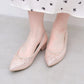 【新品預訂】日本製 Launa Lea  3.5cm踭尖頭跟芭蕾高跟鞋 (B9601A) (粉杏色Z / PK Beige Z)