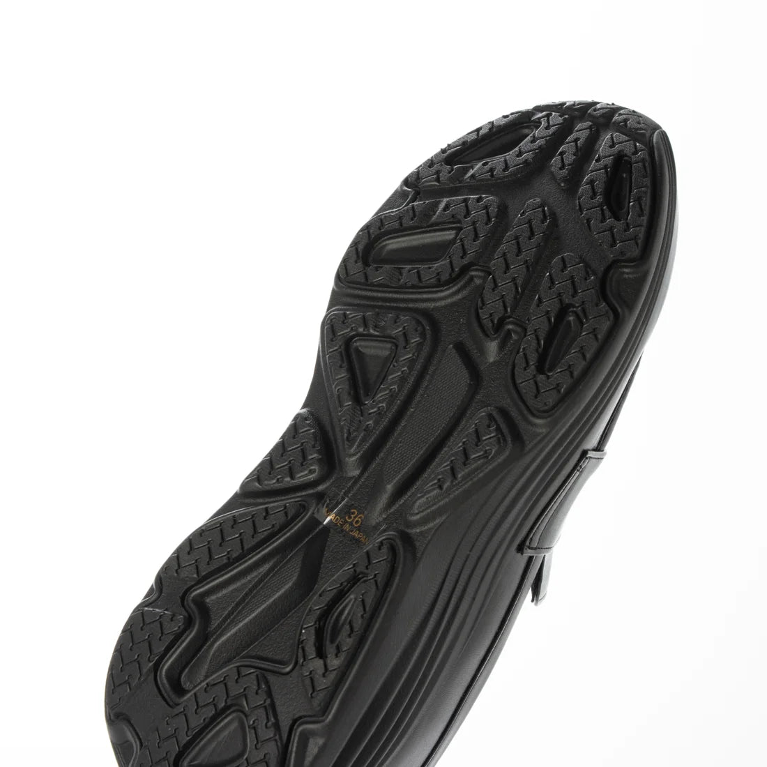 【新品預訂】日本潮牌Lucida 日本製 黑色 Biham Light 輕盈4.5cm厚底樂福鞋 (LC-5000 BLK )