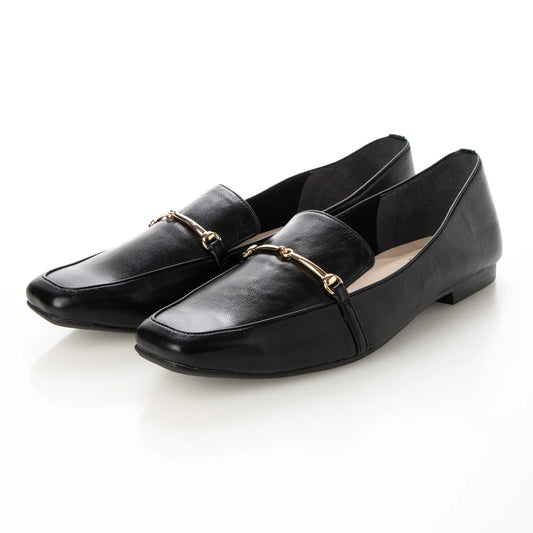 日本製 Launa Lea 時尚金扣配飾 Loafer (0457) Black