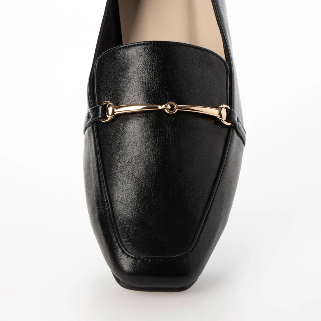 日本製 Launa Lea 時尚金扣配飾 Loafer (0457) Black