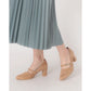 【新品預訂】日本製 Launa Lea 6cm踭杏仁頭瑪麗珍高跟鞋 (614）( 杏色 S / Beige S )