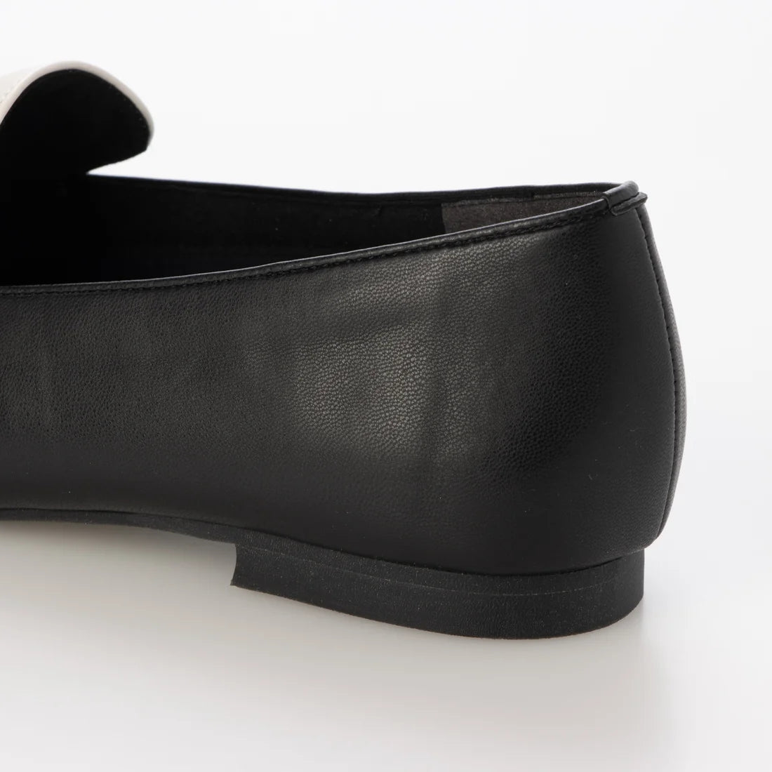 【新品預訂】日本製 Lauf Oletta [All Weather] 全天候 修身方形樂福鞋(LRP133 BLACK/C) (黑白色)