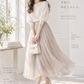 【新品現貨】日本製 Launa lea 扣尖頭平底鞋 (459C) ( 象牙白 Z/C  Ivory Z/C)