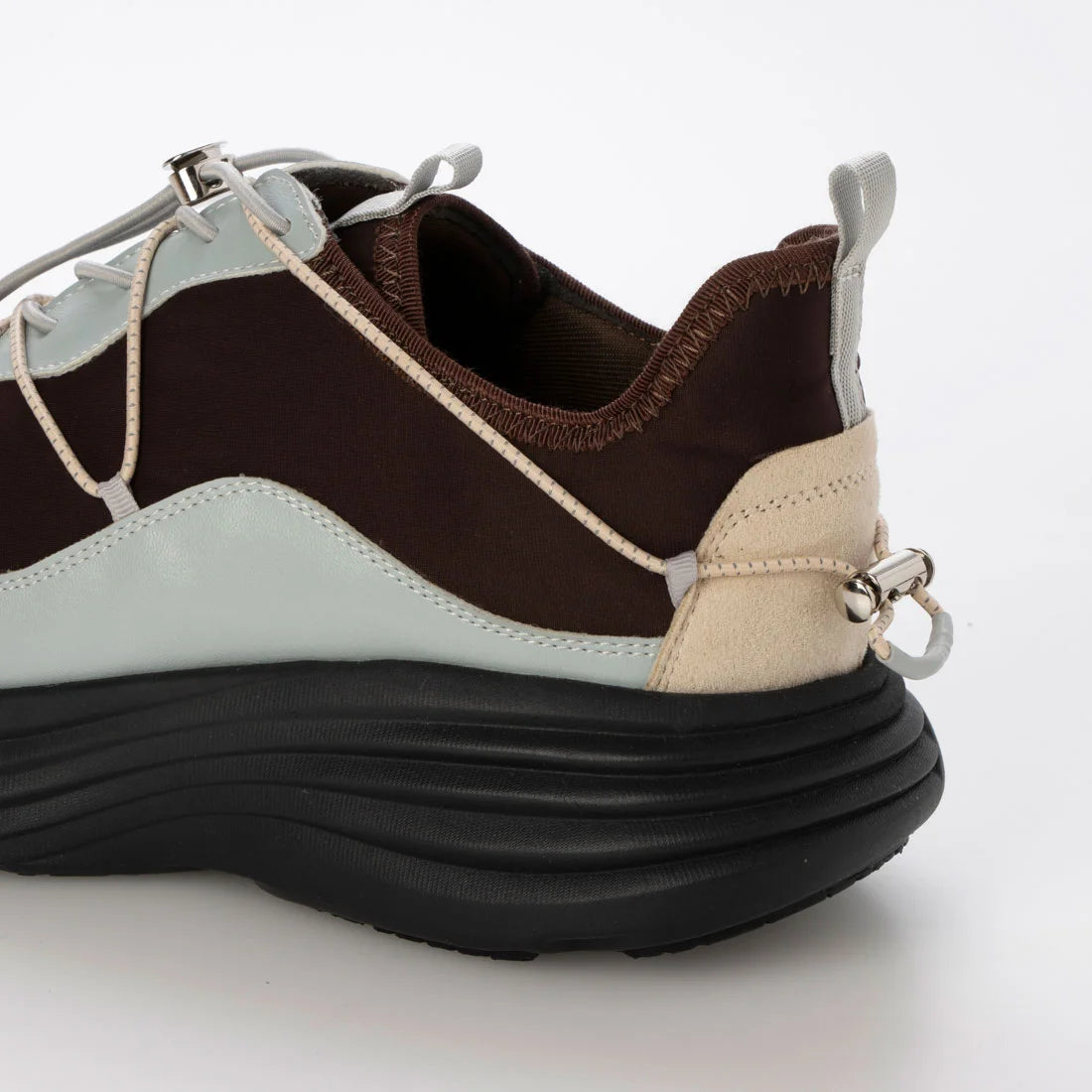 【新品預訂】日本 Lauf Oletta 4.5cm 厚底軟彈性運動鞋 (L155 D.Brown-Z/C)(深啡色)