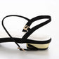 【新品預訂】日本製 Launa Lea 花卉蕾絲漁網綁帶涼鞋 (600A)(黑色 / Black Z/C)