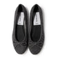 【新品預訂】日本製 Lauf Oletta   扭繩緞帶珍珠芭蕾鞋(L111 GRAY-S) (灰色)