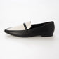 【新品預訂】日本製 Lauf Oletta [All Weather] 全天候 修身方形樂福鞋(LRP133 BLACK/C) (黑白色)